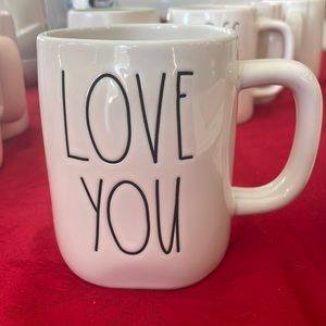 Rae Dunn “ love you mean it” mug